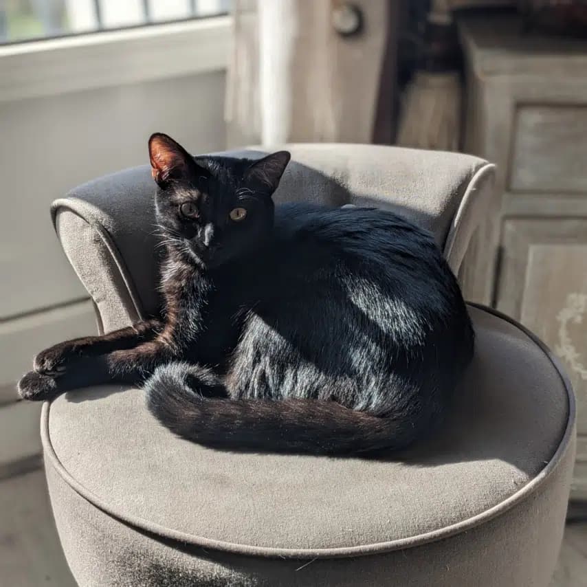 读者投稿的猫咪照片：家猫