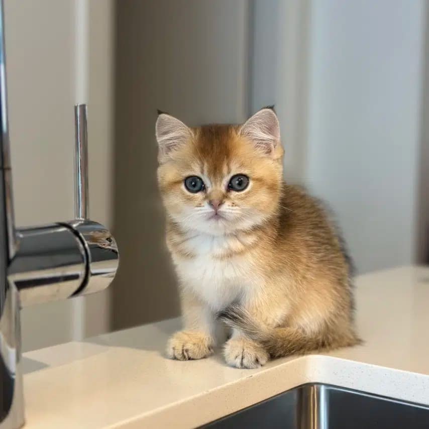 读者投稿的猫咪照片：英国短毛猫